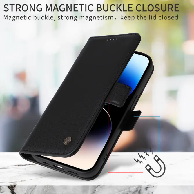 Housse Xiaomi 17T Effet Cuir YIKATU Porte-Cartes