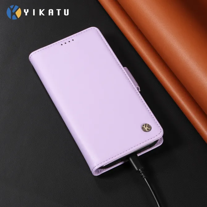 Housse Xiaomi 17T Effet Cuir YIKATU Porte-Cartes