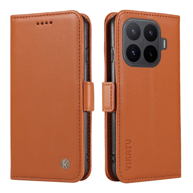 Housse Xiaomi 17T Effet Cuir YIKATU Porte-Cartes