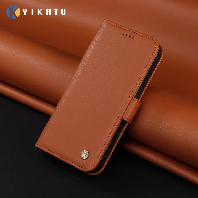 Housse Xiaomi 17T Effet Cuir YIKATU Porte-Cartes