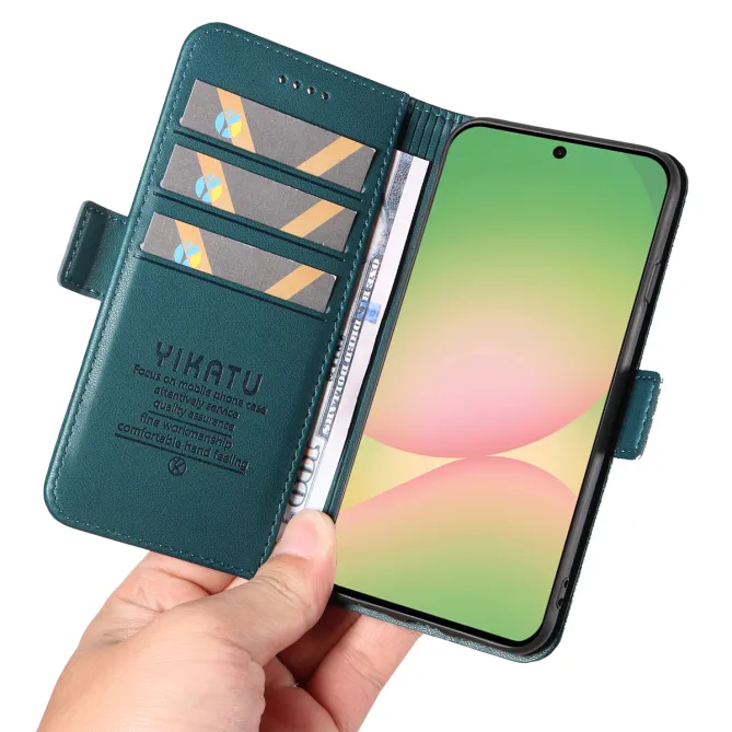 Housse Xiaomi 17T Effet Cuir YIKATU Porte-Cartes