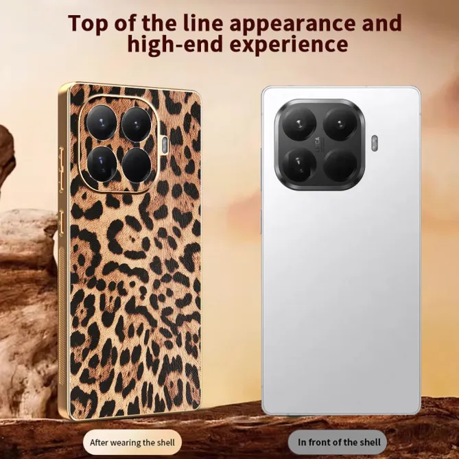 Coque Xiaomi 17T Pro Léopard Doré