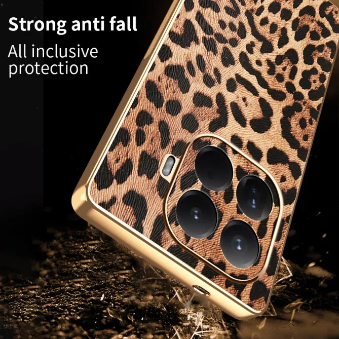 Coque Xiaomi 17T Pro Léopard Doré