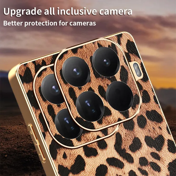 Coque Xiaomi 17T Pro Léopard Doré