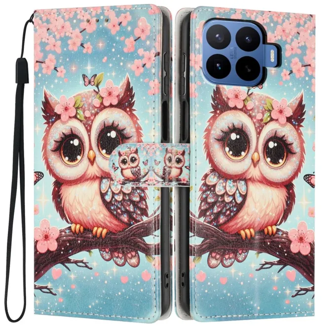 Housse Xiaomi 17T Hibou Fleuri