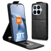 Housse Xiaomi 17T Effet Cuir Clapet Vertical avec Porte-Cartes