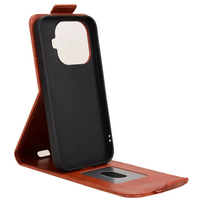 Housse Xiaomi 17T Effet Cuir Clapet Vertical avec Porte-Cartes