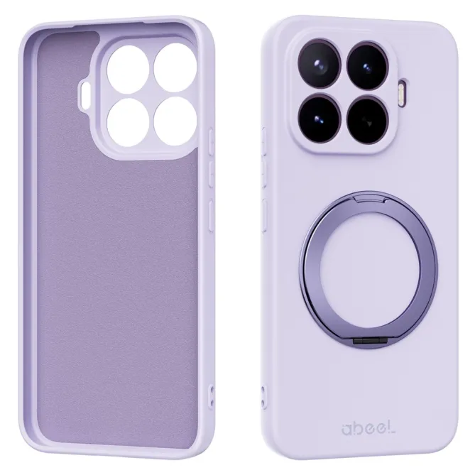 Coque Xiaomi 17T Silicone Liquide Magnétique avec Support