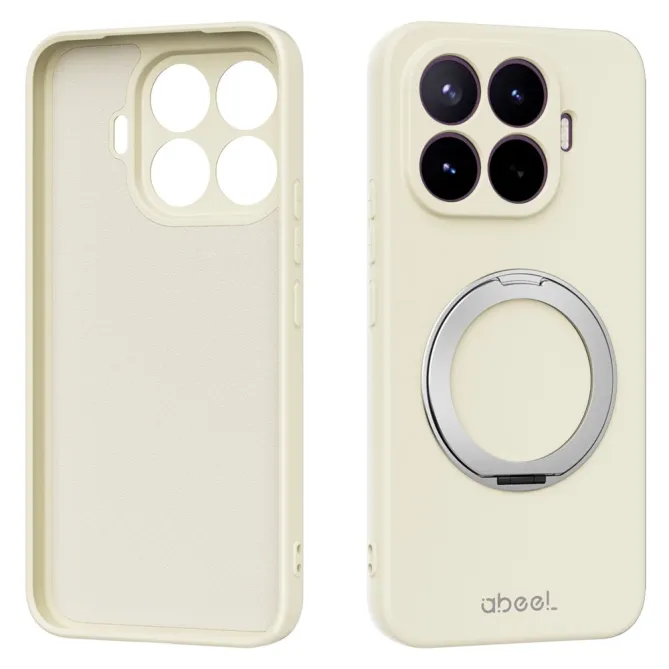 Coque Xiaomi 17T Silicone Liquide Magnétique avec Support