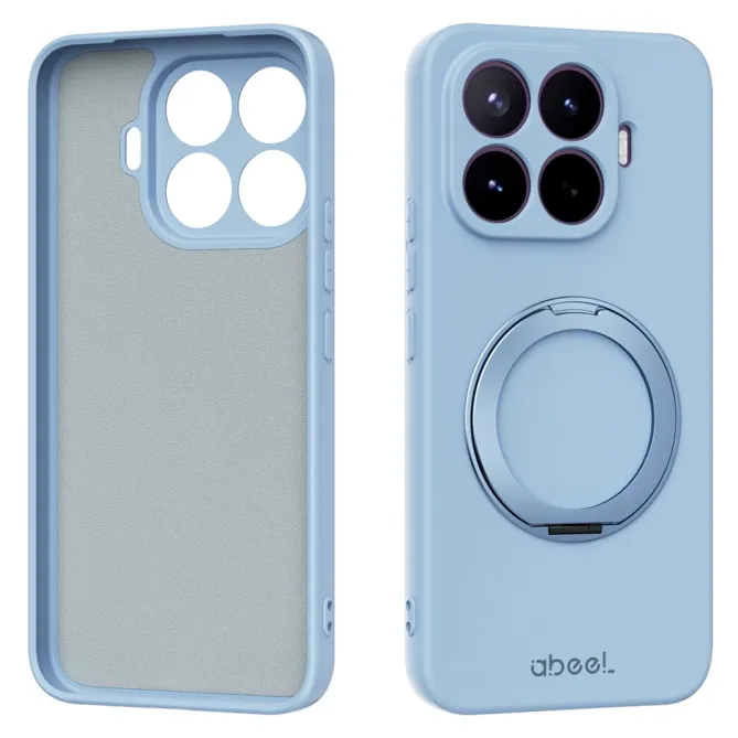 Coque Xiaomi 17T Silicone Liquide Magnétique avec Support