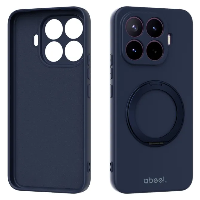 Coque Xiaomi 17T Silicone Liquide Magnétique avec Support