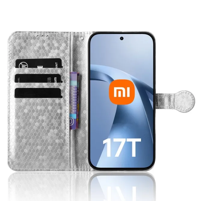 Housse Xiaomi 17T Portefeuille Alvéole