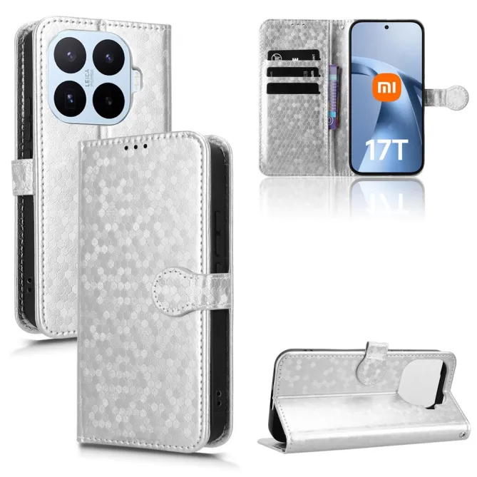 Housse Xiaomi 17T Portefeuille Alvéole