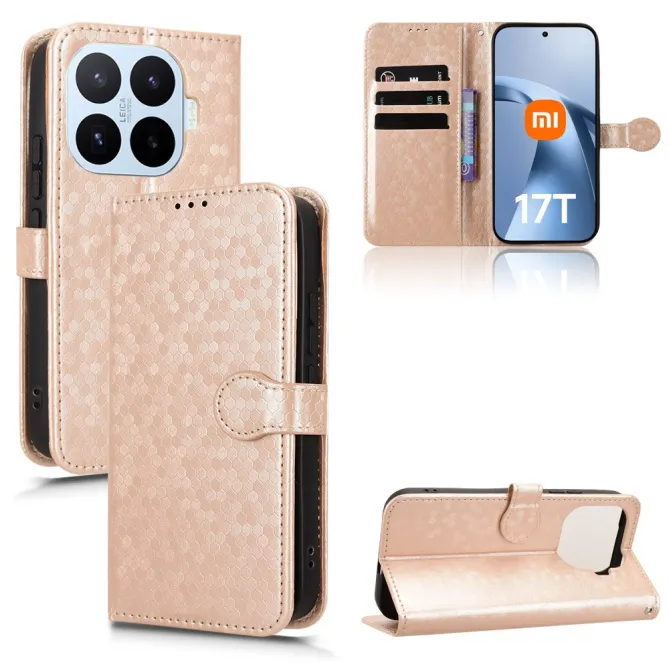 Housse Xiaomi 17T Portefeuille Alvéole