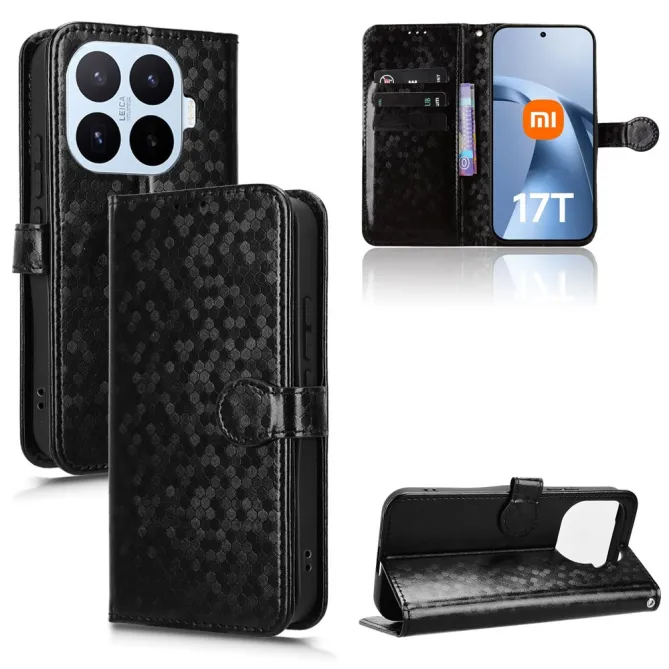 Housse Xiaomi 17T Portefeuille Alvéole