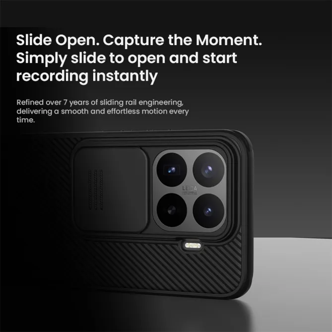 Coque Xiaomi 17T Nillkin CamShield Pro Cache Caméra