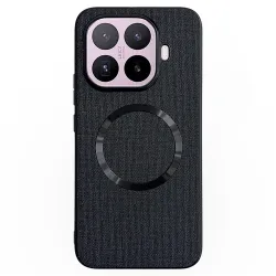 Coque Xiaomi 17T Texture Tissu Magnétique