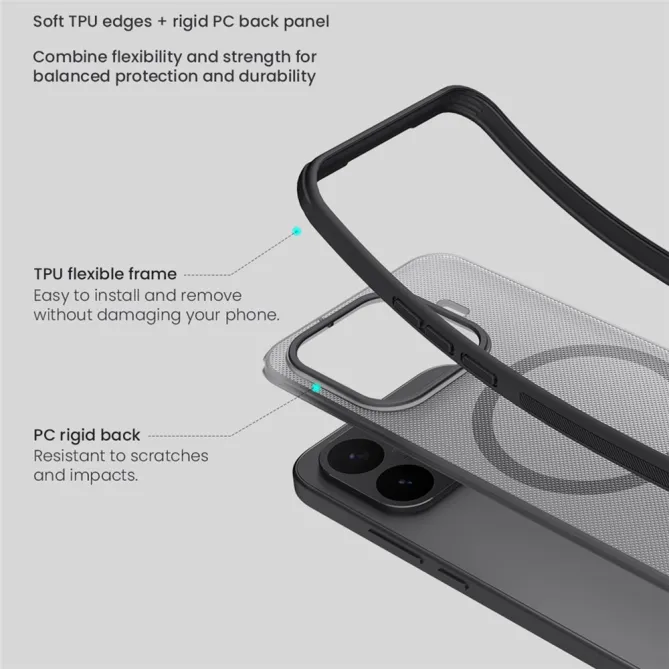 Coque Xiaomi 17T Nillkin Frosted Shield Pro Magnétique