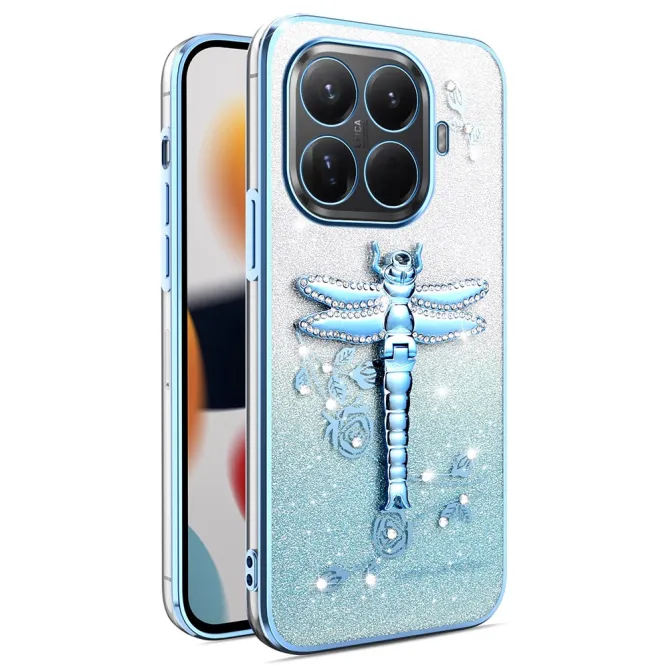 Coque Xiaomi 17T Libellule Strass Support