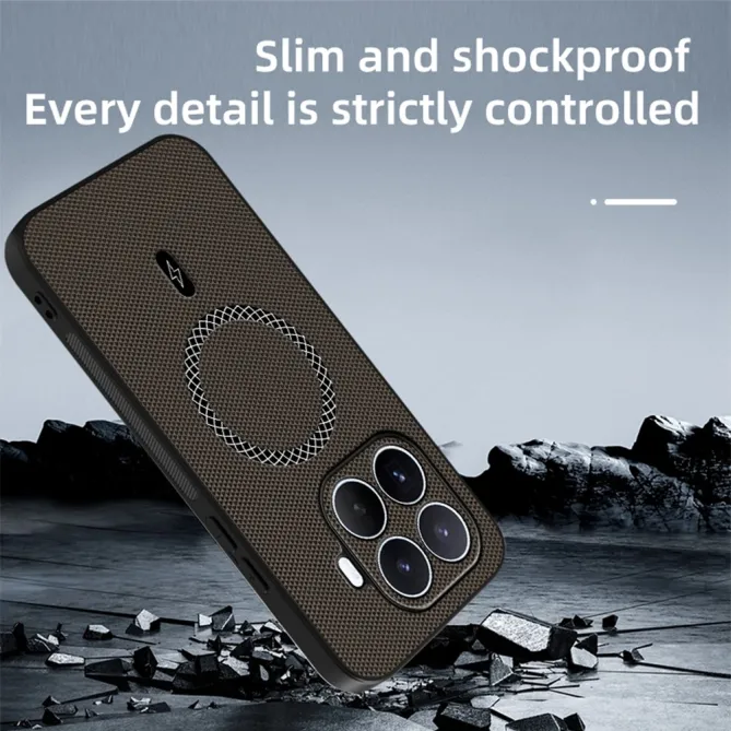 Coque Xiaomi 17T Magnétique Style Nylon