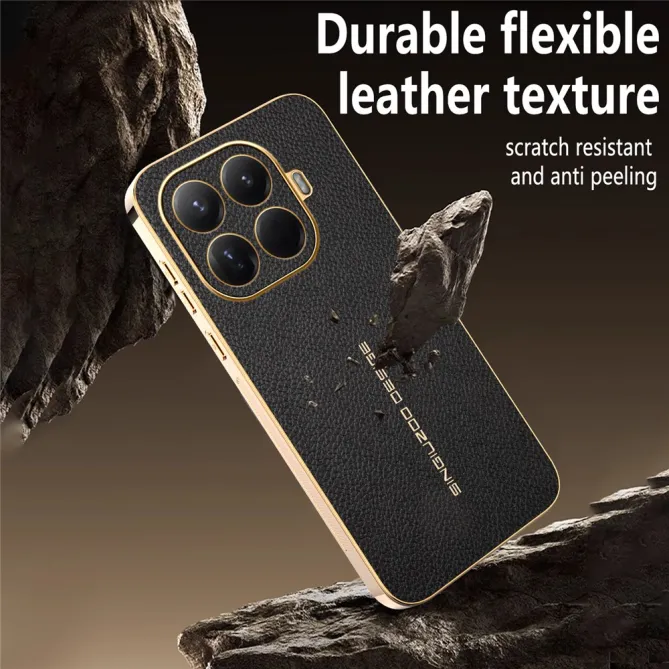 Coque Xiaomi 17T Effet Cuir Grainé Vendôme