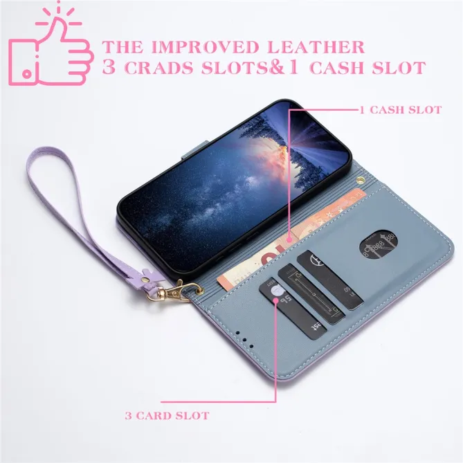 Housse Xiaomi 17T Noeud Doré avec Bandoulière
