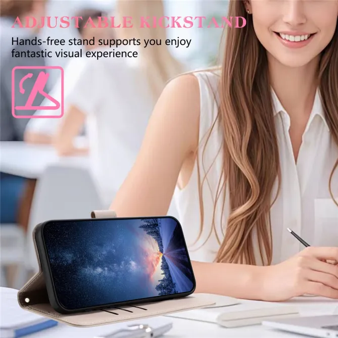 Housse Xiaomi 17T Noeud Doré avec Bandoulière