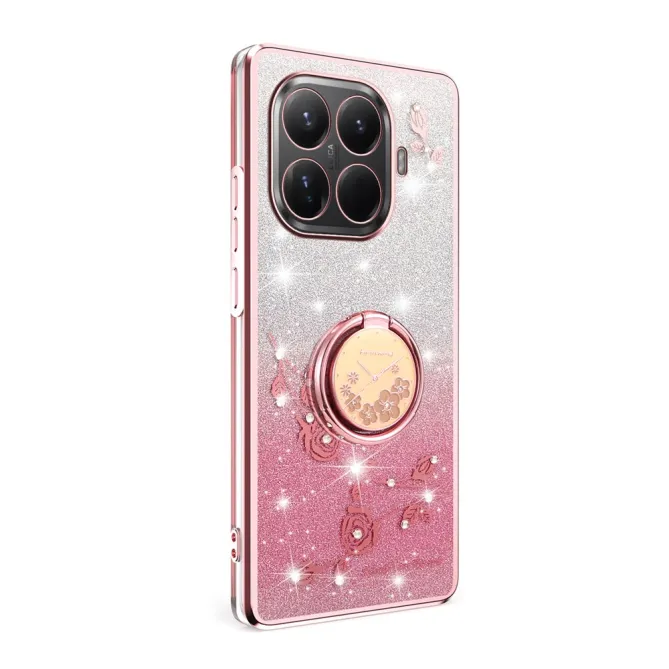 Coque Xiaomi 17T Anneau Roses Strass