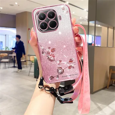 Coque Xiaomi 17T Roses Strass