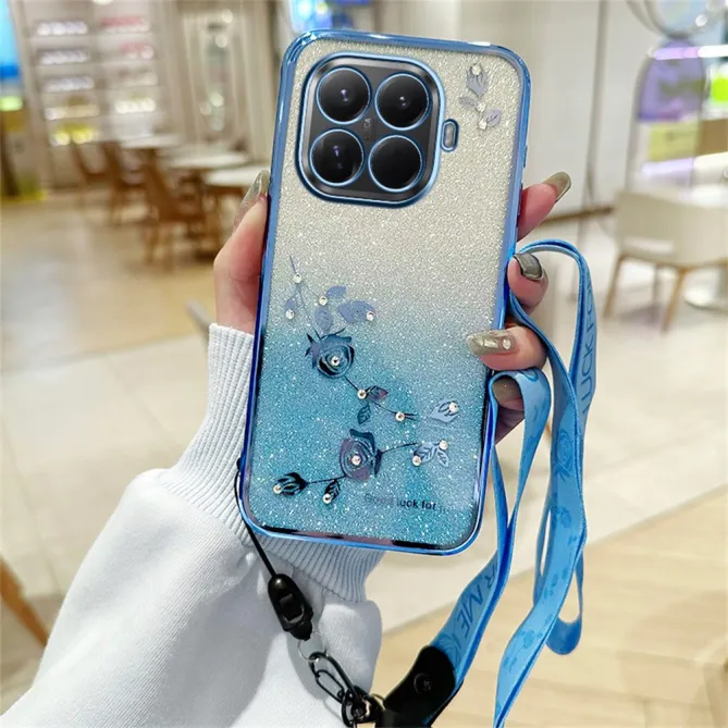 Coque Xiaomi 17T Roses Strass