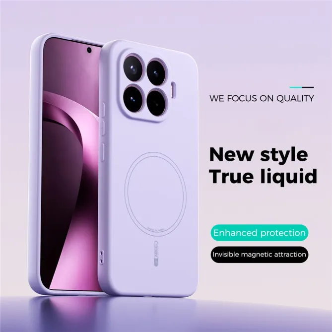 Coque Xiaomi 17T Silicone Liquide Magnétique