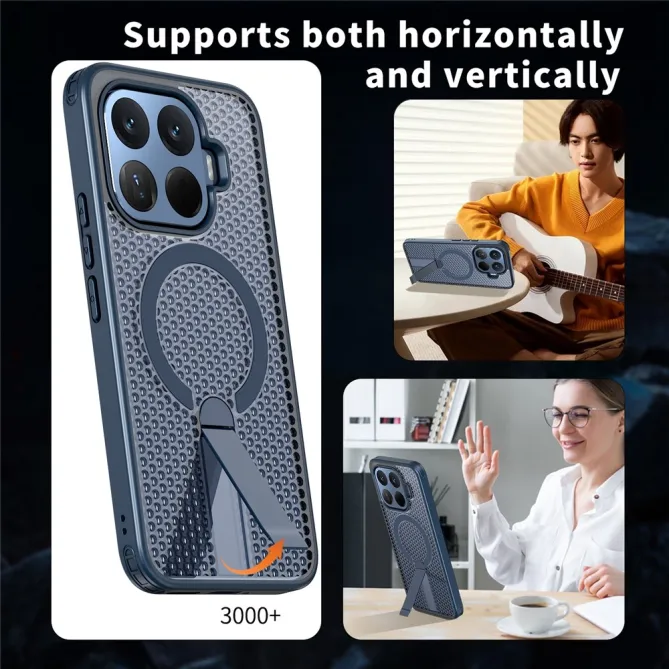 Coque Xiaomi 17T Magnétique Béquille Grille Ventilée