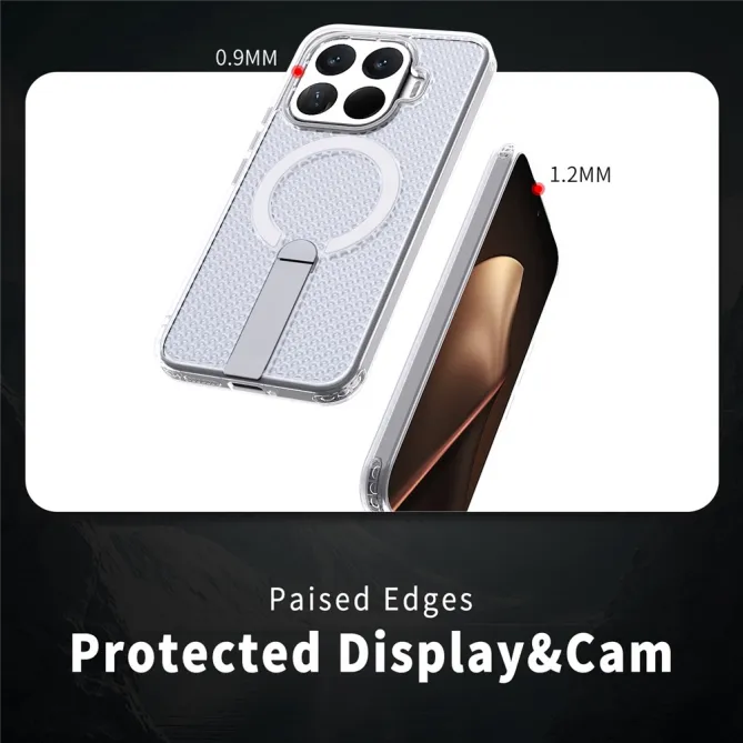 Coque Xiaomi 17T Magnétique Béquille Grille Ventilée