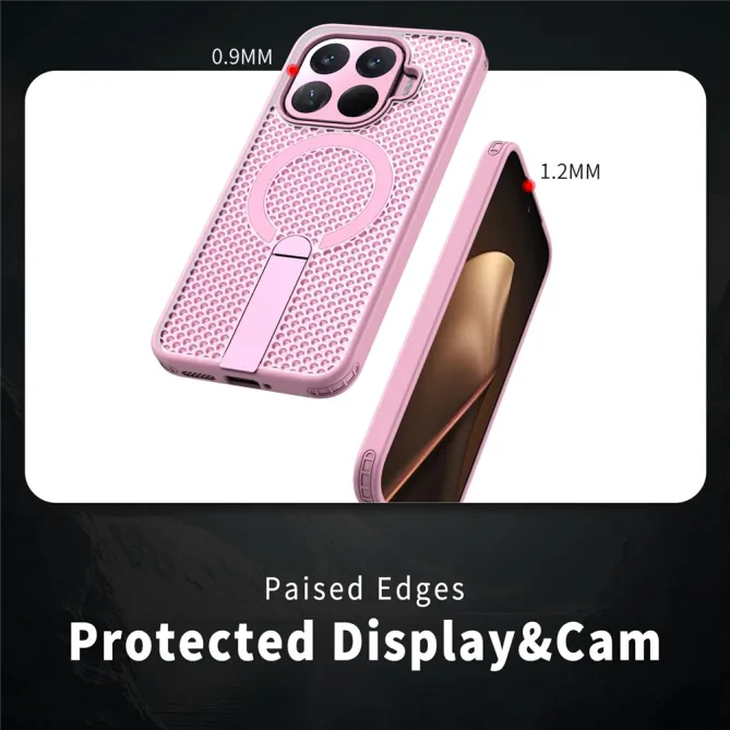 Coque Xiaomi 17T Magnétique Béquille Grille Ventilée