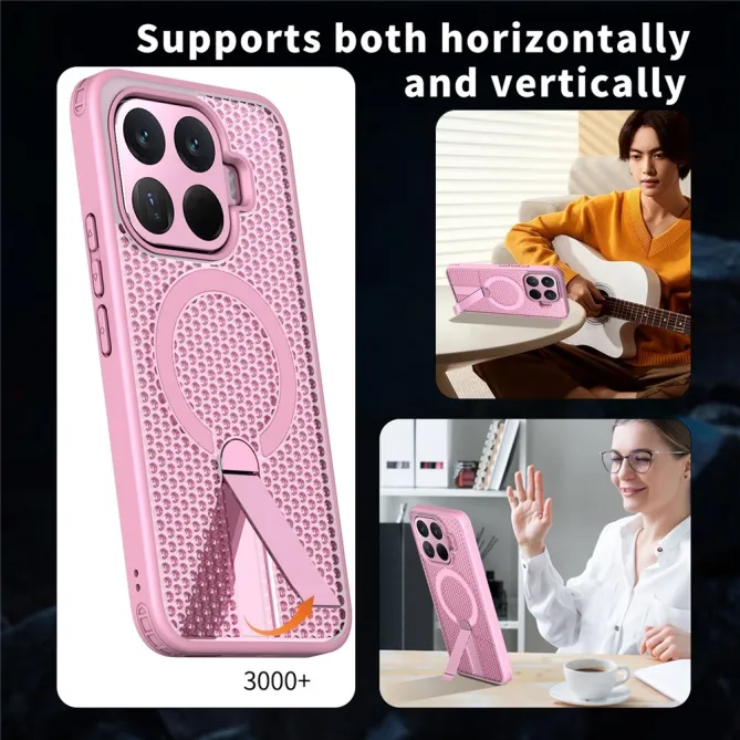 Coque Xiaomi 17T Magnétique Béquille Grille Ventilée
