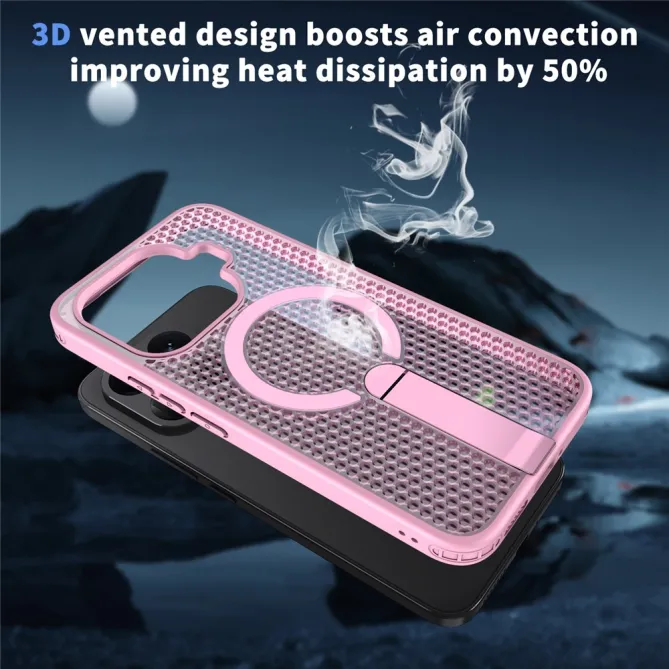 Coque Xiaomi 17T Magnétique Béquille Grille Ventilée