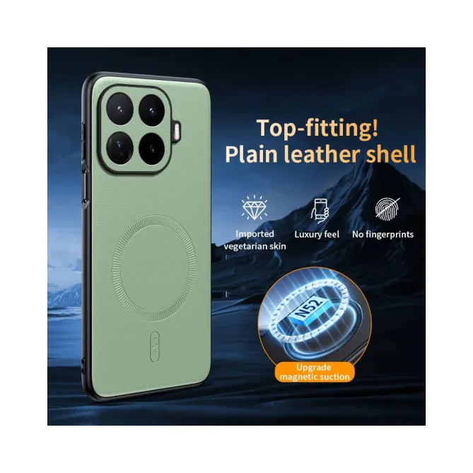 Coque Xiaomi 17T Cuir Magnétique Aimant N52