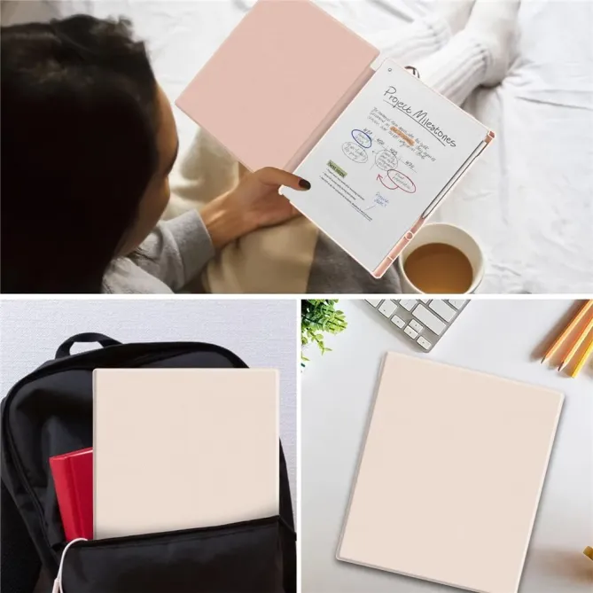 Étui ReMarkable Paper Pro Effet Cuir Décor Cahier d'Écolier