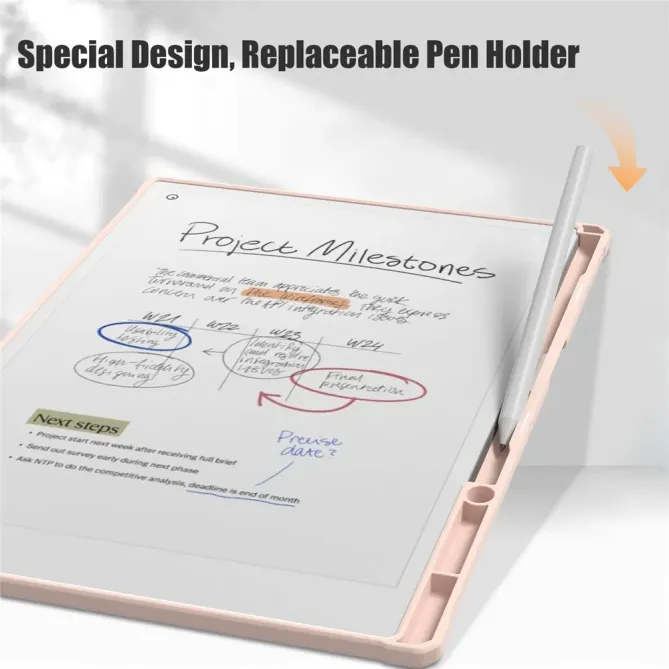 Étui ReMarkable Paper Pro Effet Cuir avec Porte-Stylet Pivotant