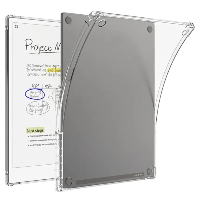 Coque ReMarkable Paper Pro Transparente Coins Renforcés