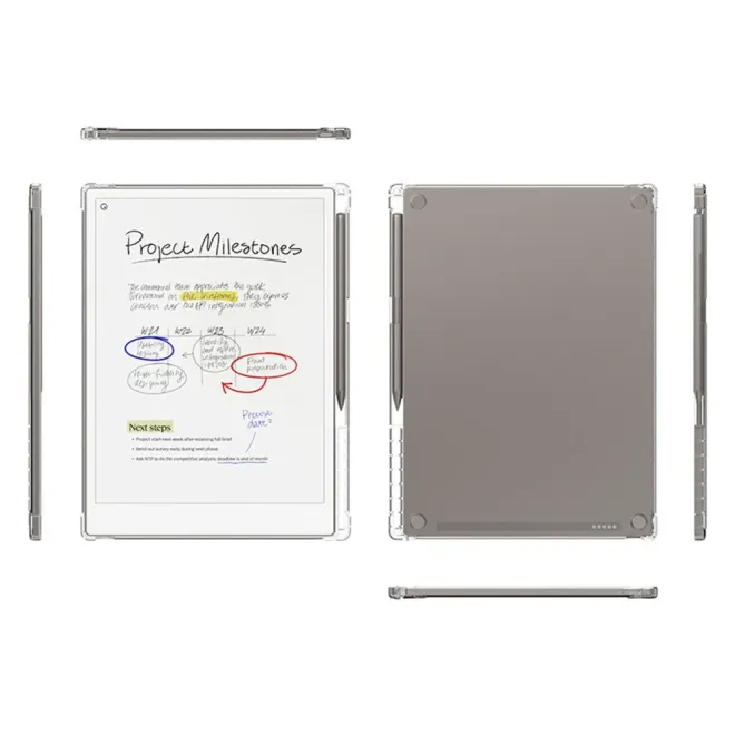 Coque ReMarkable Paper Pro Transparente Coins Renforcés