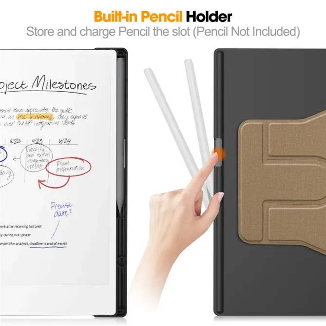 Étui ReMarkable Paper Pro avec Support Pivotant à 360 Degrés