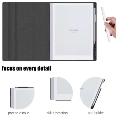 Étui reMarkable 2 Support Inclinable avec Porte-Stylet