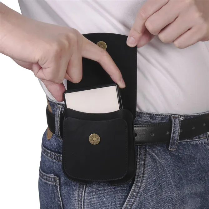 Pochette Ceinture Smartphone Pliant et Écouteurs