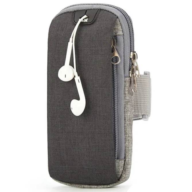 Brassard Sport Téléphone Pochette Zippée