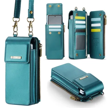 Sac Bandoulière Téléphone RFID 8 Cartes Poche Zippée
