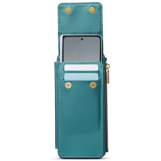 Sac Bandoulière Téléphone RFID 8 Cartes Poche Zippée
