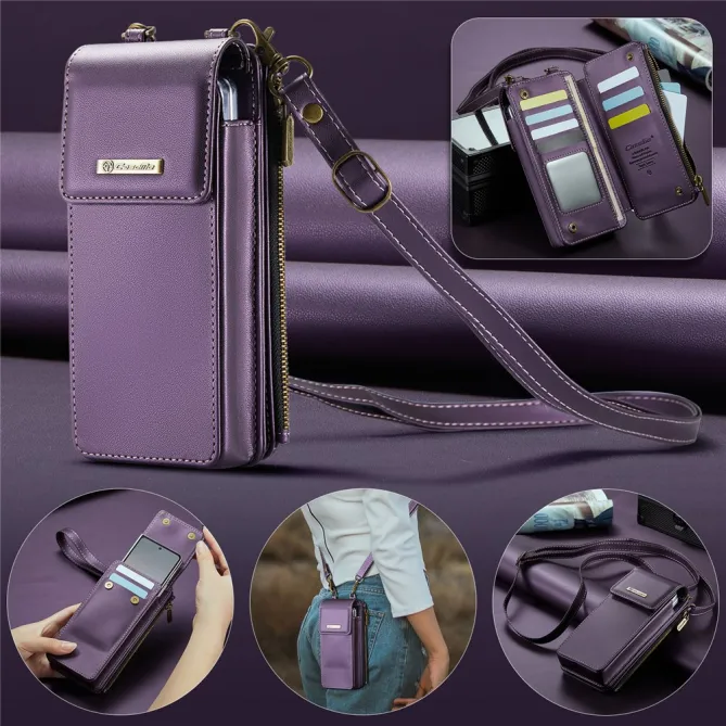 Sac Bandoulière Téléphone RFID 8 Cartes Poche Zippée