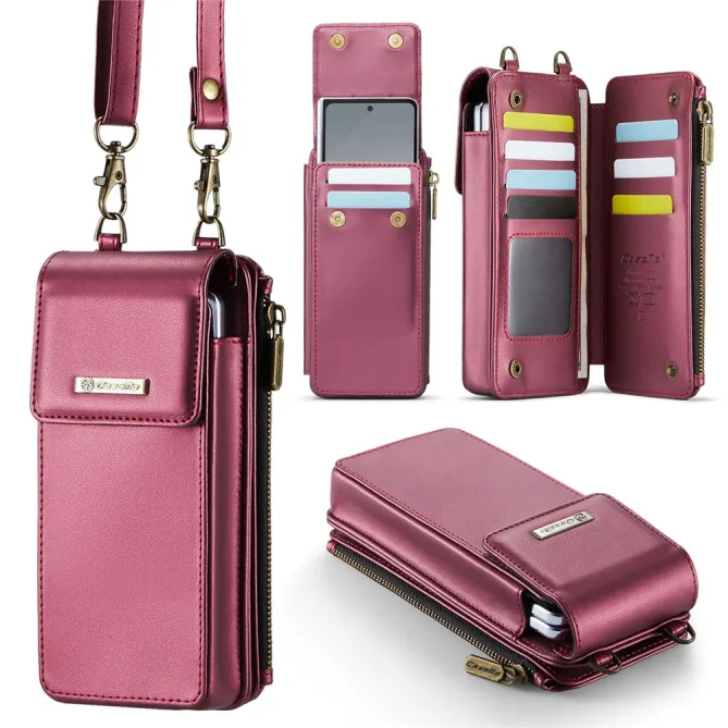 Sac Bandoulière Téléphone RFID 8 Cartes Poche Zippée