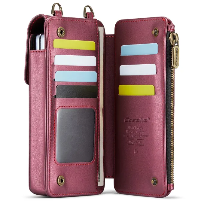 Sac Bandoulière Téléphone RFID 8 Cartes Poche Zippée